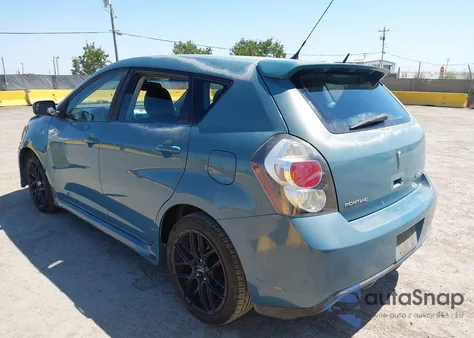 2009 Pontiac Vibe Gt из США, поврежденный, VIN 5Y2SR670X9Z443126